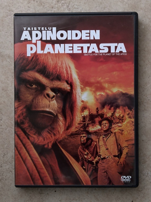 Taistelu apinoiden planeetasta (1973), DVD.