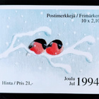 1994 Joulumerkit vihko V26 ** - pikkukuva 1