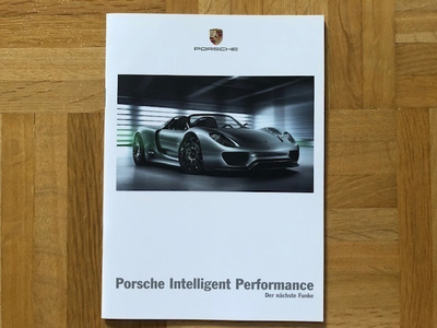 Esite Porsche Intelligent Performance, mm. 918 Spyder  ym.