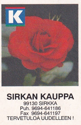 Sirkka, Sirkan kauppa , Kesko  , 6/12