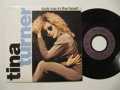 Tina Turner Look Me In The Heart 7" sinkku Ranskalainen