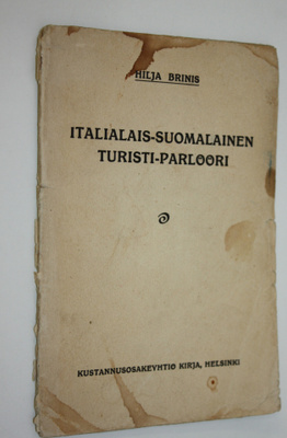 Hilja Brinis : Italialais-suomalainen turisti-parlööri