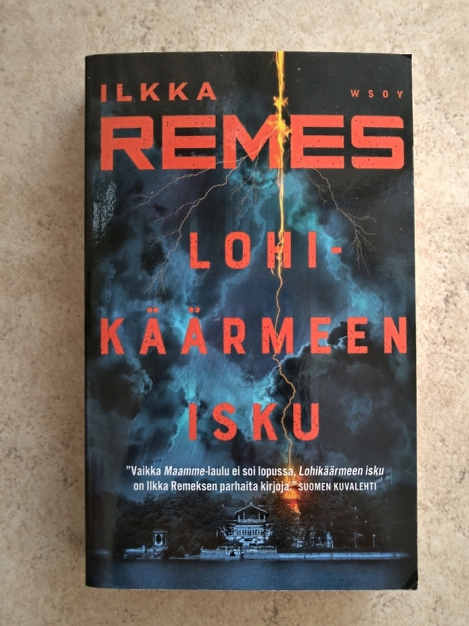 Ilkka Remes: Lohikäärmeen isku, nid.