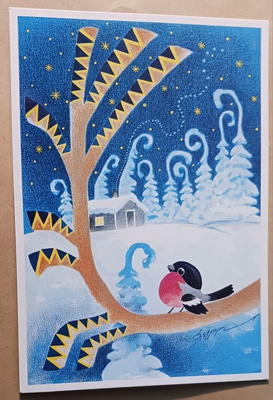 Osmo Omppu Omenamäki: Talvilintu (2942), ei p.