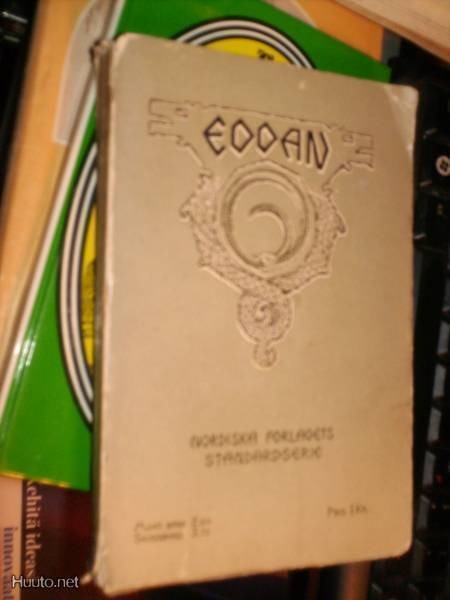 EDDAN - Nordiska fornsånger ( 1912 Ruotsi ) Sis.pk:t