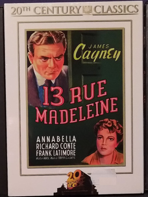 Hathaway - 13 Rue Madeleine - DVD UUSI