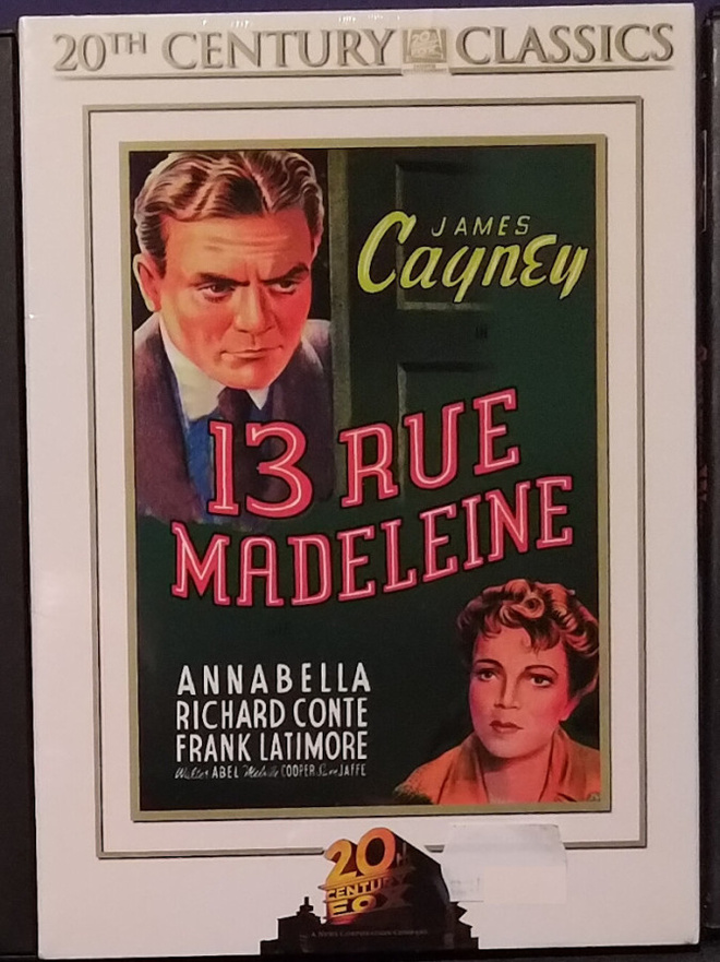 Hathaway - 13 Rue Madeleine - DVD UUSI