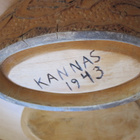 VANHA Puhdetyö Rasia Kannas 1943 Puuta - pikkukuva 4