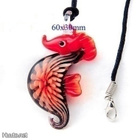 1137 .. Käsintehty Kaunis Lampwork Taidelasia .. Kaulakoru - pikkukuva 5