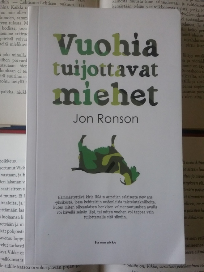 Jon Ronson - Vuohia tuijottavat miehet (pokkari)