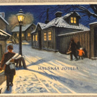 Jenny Nyström, Väkeä jouluisella kadulla, v. 1932 - pikkukuva 1