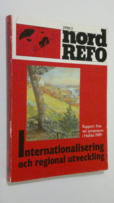 NordREFO 2/1990 : Internationalisering och regional utvec...