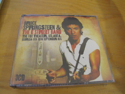 Bruce Springsteen the fox theater 30.9.1978 3cd boxi muoveis