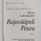 Reino Lehväslaiho : Rajavääpeli Peura (signeerattu, tekij... - pikkukuva 3