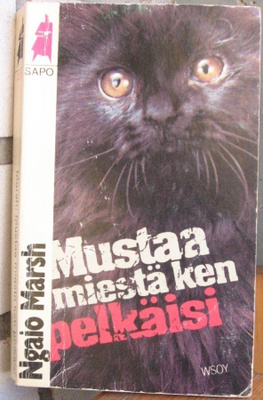 SaPo 220. Ngaio Marsh: Mustaa miestä ken pelkäisi. 267 s.