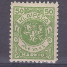 Saksa reich Memel 1923 Mi 145 postituoreena. - pikkukuva 1
