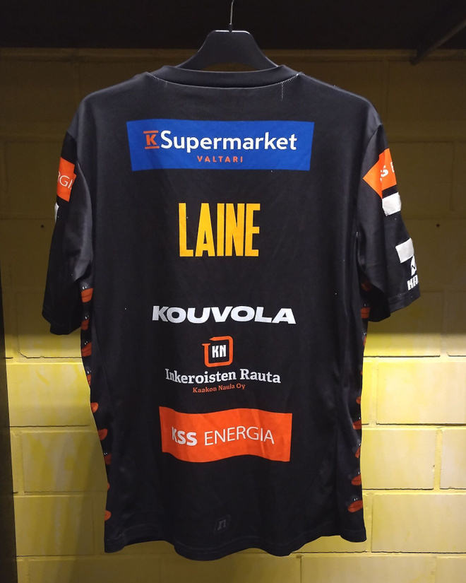 KPL Eemeli Laine Game Worn kotipelipaita
