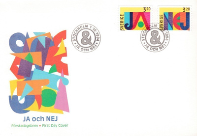 RUOTSI 1994 - Fa 1869/70 FDC KUORI