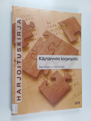 Soile Tomperi : Käytännön kirjanpito : harjoituskirja