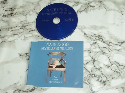 CD Single Nate Dogg - Never Leave Me Alone