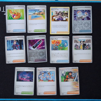 Pokemon trainer kortit 11kpl (#4)
