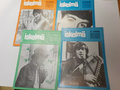 ISKELMÄ LEHTIÄ VUODELTA 1966 12,99€/KPL