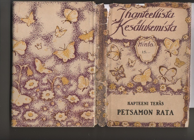 Kapteeni Teräs: Petsamon rata, Kirja 1921, skp