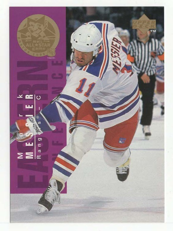 Mark Messier/Doug Weight 95-96 All Star Game 5x7 AS16