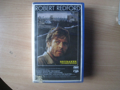 BRUBAKER-KIVEÄKIN KOVEMPI (robert redford) VHS/FIX