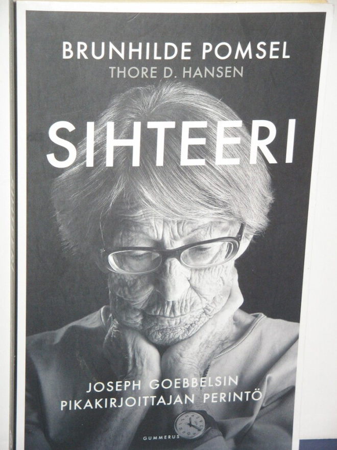 Brunhilde Pomsel : SIHTEERI  Joseph Goebbelsin pika-