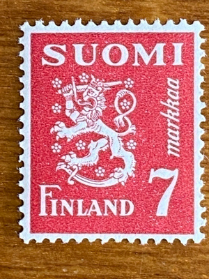 LEIJONAMALLI 1930 7MARKKAA**