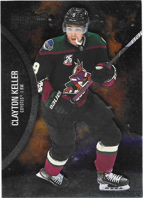 2021-22 Metal Universe #67 Clayton Keller , Arizona Coyotes