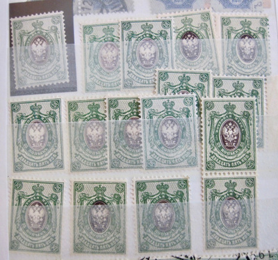 Venäjä 25 kop 1909/18  n. 24 kpl