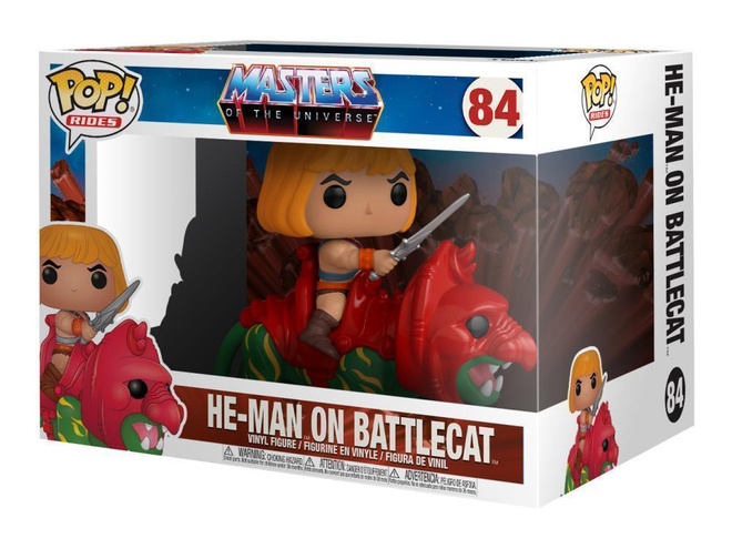 MOTU heman Battlecat and Heman FUNKO pop- HEAD HUNTER STORE.