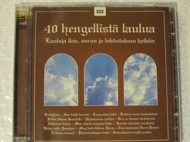 Kokoelma • 40 Hengellistä Laulua Tupla CD