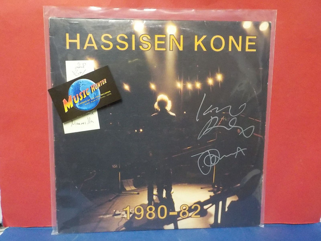 HASSISEN KONE - 1980-82 VG+/EX- +NIMMARI 2LP