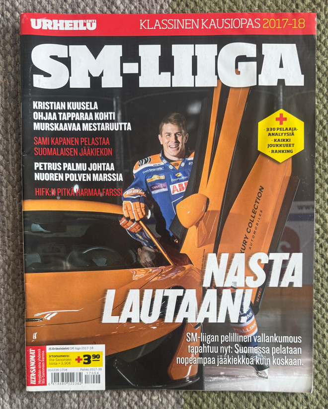 URHEILULEHTI SM-LIIGA KAUSIOPAS 2017-2018