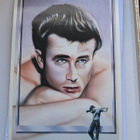 James Dean kuvataulu, maalattu, uusi kortti - pikkukuva 1