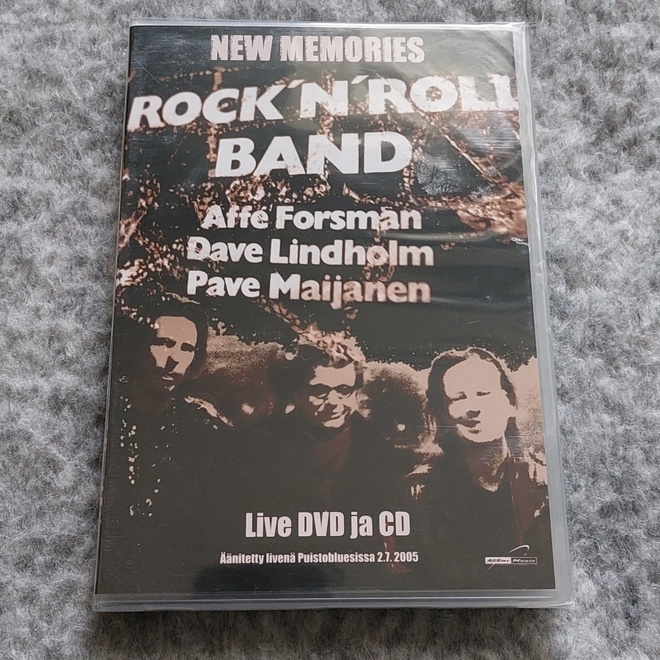 CD ja live DVD Rock'n'roll Band - New Memories - UUSI