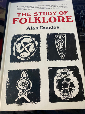 The Study of Folklore - toim. Alan Dundes