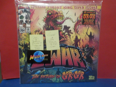 GWAR - THE RETURN OF GOR UUSI 2025 GATEFOLD LP