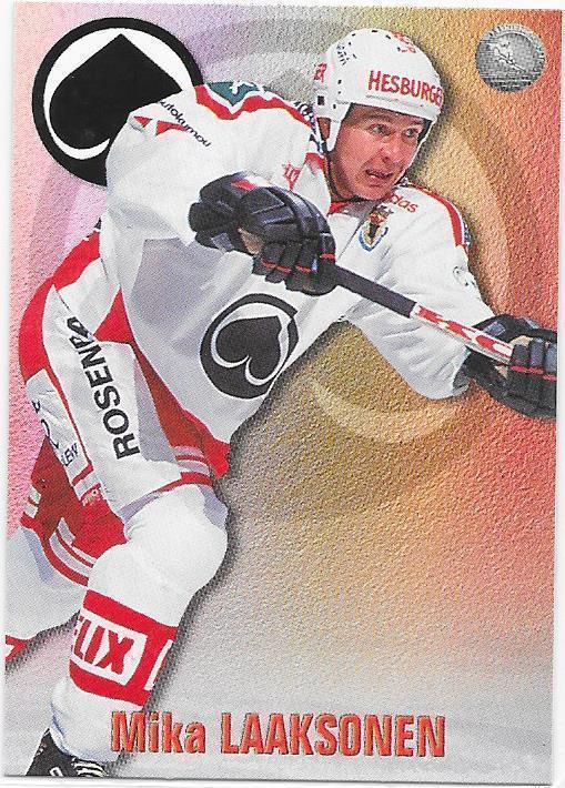 1998-99 CardSet #257 Mika Laaksonen Ässät