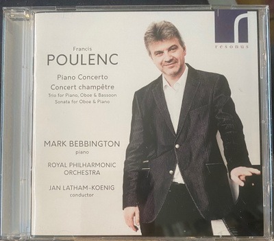 Poulenc: Piano Concerto, Concert Champêtre cd UUSI