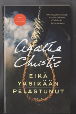 AGATHA CHRISTIE »EIKÄ YKSIKÄÄN PELASTUNUT» Uusi suomennos