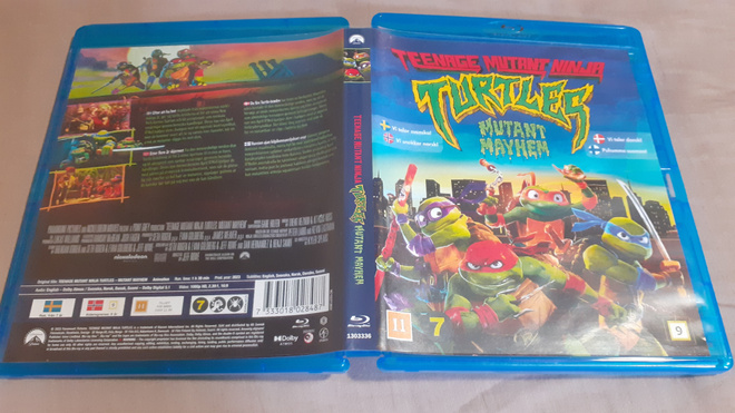 Teenage Mutant Ninja Turtles Mutant Mayhem Blu-ray