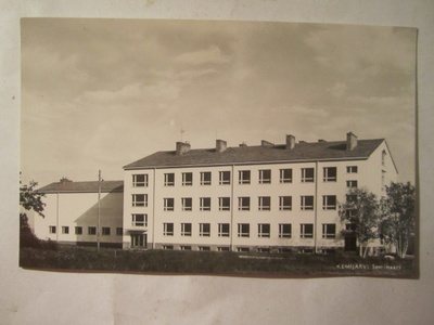 VANHA Postikortti Kemijärvi 1950-l Alkup.Mallikappale