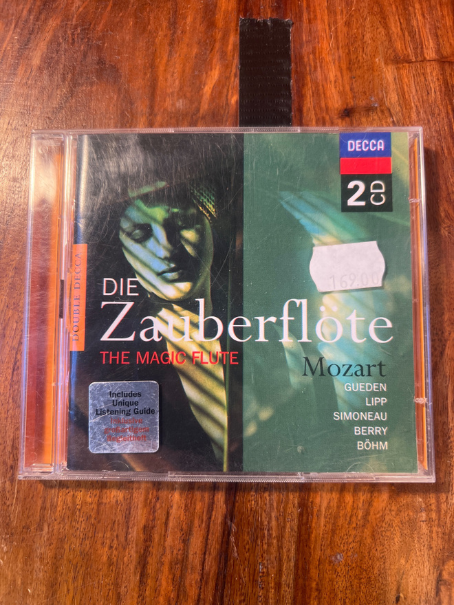Mozart - Die Zauberflöte 2 x cd