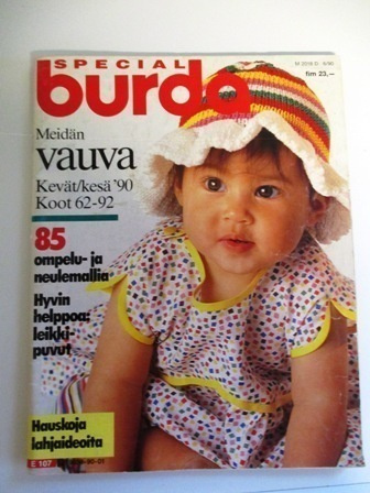 Burda special, meidän vauva 6/1990