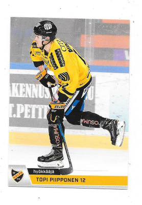 2018-19 Cardset #260 Topi Piipponen , Kalpa