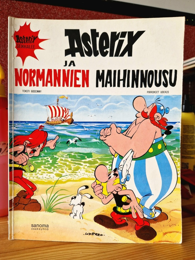 Asterix Normannien maihinnousu. 1 Painos